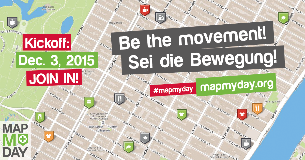 #MapMyDay – People worldwide are part of a movement for more accessibility